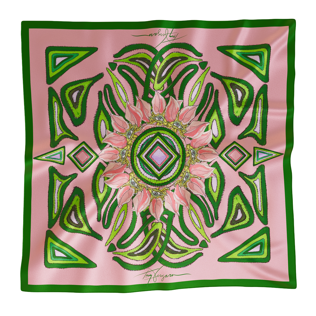 Mandala del Alma – Silk Scarf | Limited Edition | Tony Vergara