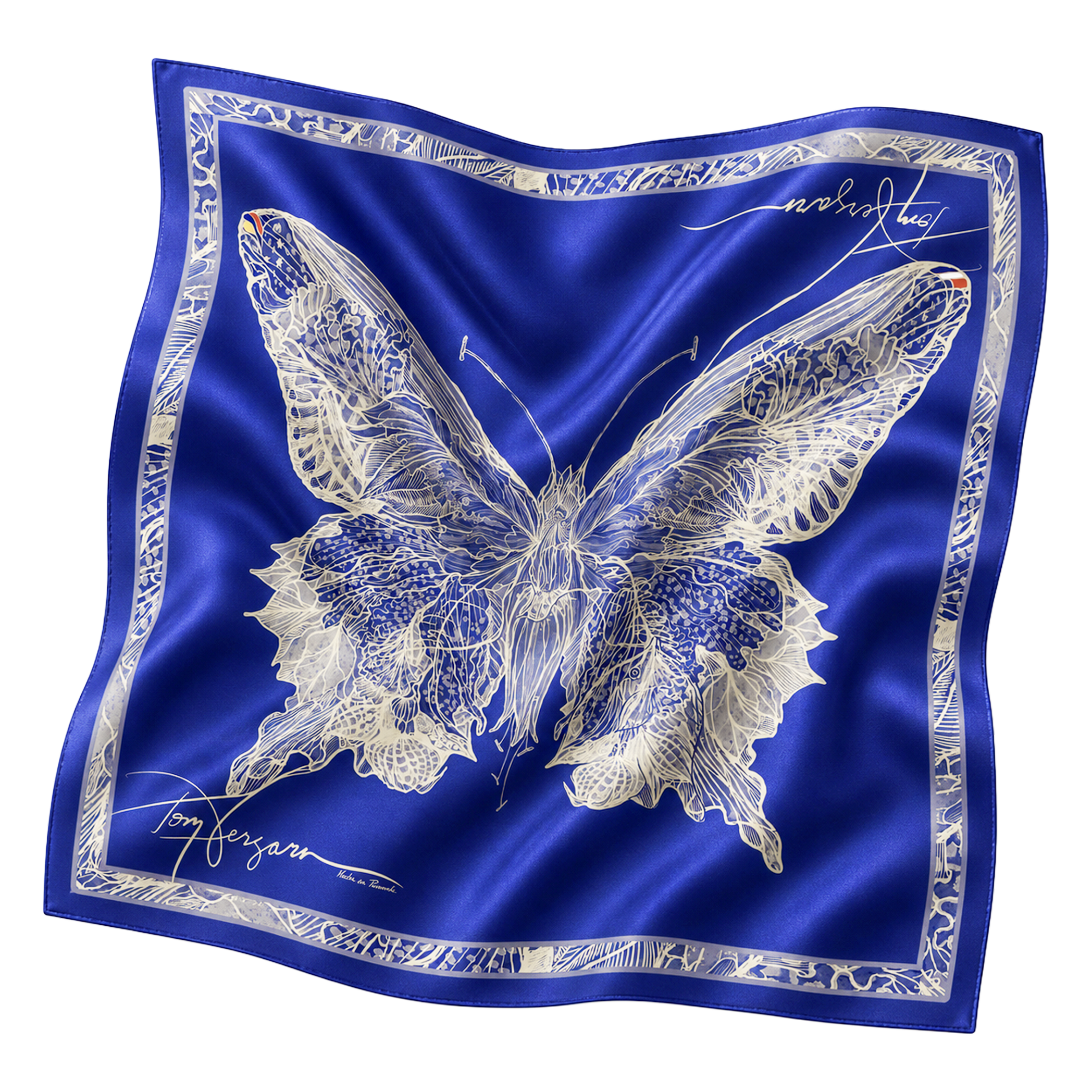 Mariposa de la Paz – Pañuelo de Seda | Edición conmemorativa | Tony Vergara