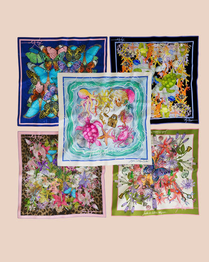 Set de 5 Mini Pañuelos